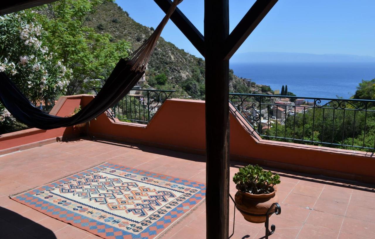 Villa Vittorio - Splendid Panoramic Sea View Terrace Taormina Zewnętrze zdjęcie