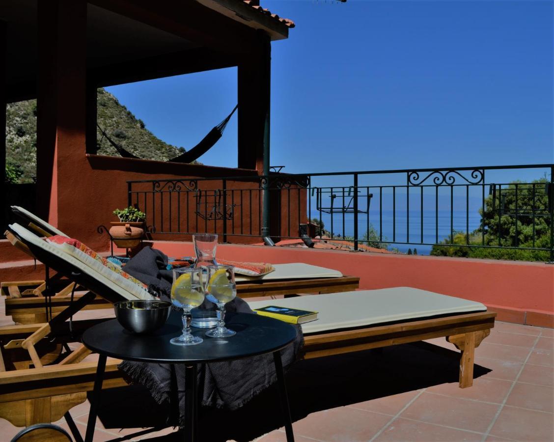 Villa Vittorio - Splendid Panoramic Sea View Terrace Taormina Zewnętrze zdjęcie