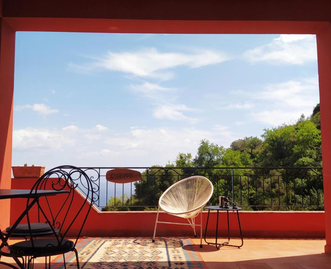 Villa Vittorio - Splendid Panoramic Sea View Terrace Taormina Zewnętrze zdjęcie